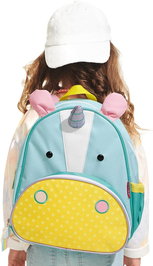 Backpack, 3-4, Skip Hop Toddler Zoo Preschool Ages Unicorn