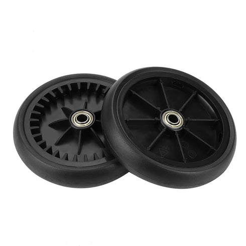 Wheels for Baby Strollers, Rubber Wheel Accessories for Kids Carriage (A Pair of Front Wheels)