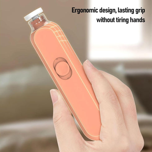 YFSAN Trimmer Baby Nail Gentle Electric Baby Nail Clipper with Night Light Multifunctional Trim Polish Grooming Kit