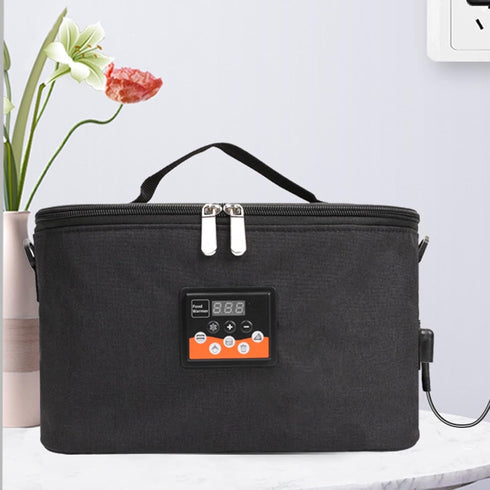 Bottle Warmer, Electric Milk Warmer Bag Temperature Adjustable Quick Heating, Breastmilk Heater for Car Traveling