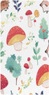 Bseiialft Mushrooms Hedgehogs Crib Sheets for Boys Girls Soft and Breathable Cotton Baby