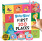Ditty Bird Talking Books 100 Places, Vocabulary & Speech Learning Sound Books for Toddlers 1-3, Interactive Books