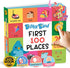 Ditty Bird Talking Books 100 Places, Vocabulary & Speech Learning Sound Books for Toddlers 1-3, Interactive Books