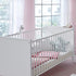 Tripod Baby Monitor Mount for Infant Optics DXR-8, Flexible Holder for Crib, No Tools or Wall Damage - White