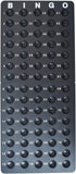Yuanhe Deluxe Bingo Game Set - Metal Round Cage, 75 Colored Balls, 50 Cards, 300 Mixed Chips & Master Board