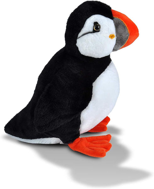 Wild Republic Puffin Plush Stuffed Animal, Cuddlekins Toy, 11.5 Inches, Gifts for Kids