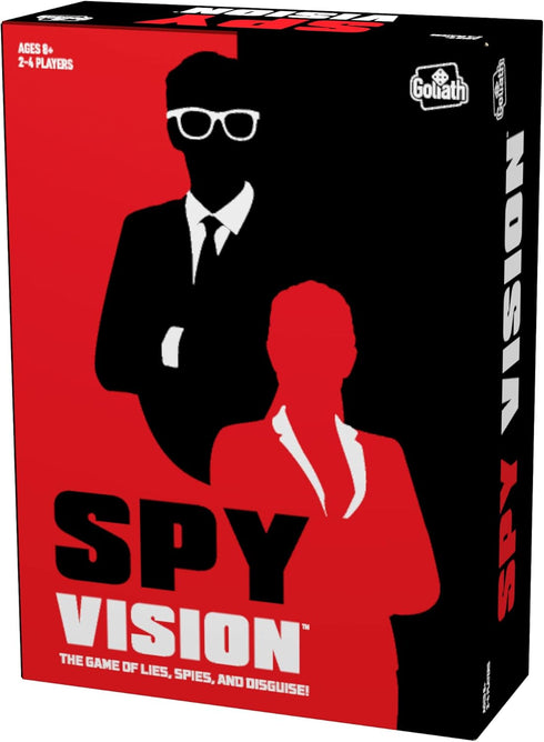 Goliath Spy Vision - Arrest The Spies Using Spy Revealing Glasses, Strategy Board Game for Ages 8 and Up