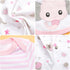 Reborn Baby Dolls Clothes, 22 Inch Cute Elephant Girl Outfits for 20-22 Inch Newborn Doll
