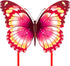 Mint's Colorful Life Butterfly Kite for Kids & Adults, Easy to Fly with 300ft String Handle