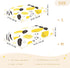 Bseiialft 52 28 Yellow Lemons Leaves Crib Sheets for Boys Girls Soft and Breathable Cotton Baby Sheets for Standard