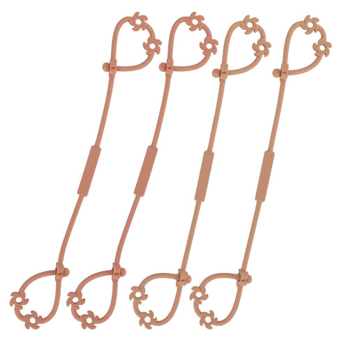 Felicificer Toy Safety Straps, Food Grade Silicone Pacifier Clips Sippy Cup Strap Stretchable