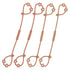 Felicificer Toy Safety Straps, Food Grade Silicone Pacifier Clips Sippy Cup Strap Stretchable