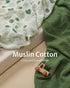 52''x28'' 2 Pack(Monstera&Dark Blissful Diary Muslin Crib Sheets for Girl Boy, Boho Neutral Soft Cotton Baby Sheet