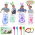 18PACK Easter Party Games for Kids, Potato Sack Race Bags, Bunny Ears, Egg and Spoon Race Games for Easter