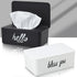 Hushee 2 Pack Wipe Dispenser Wipes Holder for Baby Adult Decorative Wipe Containers