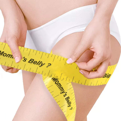 ABOAT 2 Rolls Belly Measuring Tape - Tummy Measure for Baby Shower Game Party Supplies, Total 300 Feet