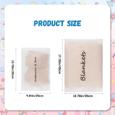 GZ-AMDZJ 20 Pack Mommy Hospital Bag for Women Labor Delivery, Diaper Bag Organizing Pouches Maternity Hospital