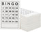 Juvale 180 Sheets Reusable Paper Bingo Cards Bulk - Disposable Number Game Set for Large Groups