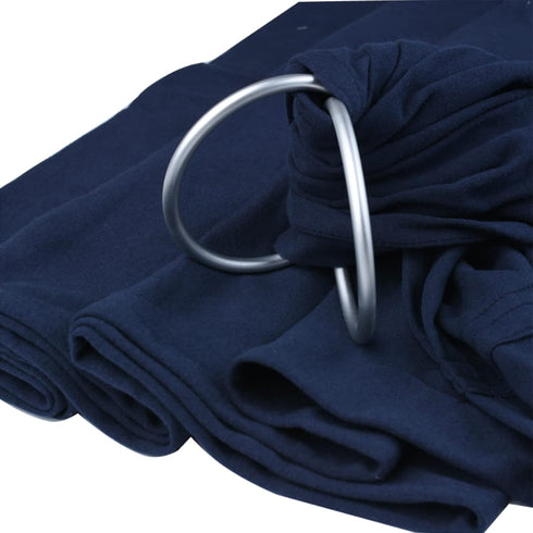 TOPIND 3" Large Size Aluminium Baby Sling Rings, 2 pcs for Baby Carriers & Slings (Brown)