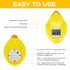 Baby Bath Tub Water Thermometer, Digital Water Temperature Thermometer & Room Thermometer, Duck Floating Toy