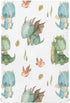 Fitted Crib Sheet for Boys Girls, Cute Dragon Soft Breathable Unisex Sheets for Standard Crib, 28 x 52 Inch