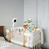 Flex Baby Monitor Charger Mount - Compatible with Nanit Pro Baby Monitor, 10FT Power Cable, No Tool or Wall Damage