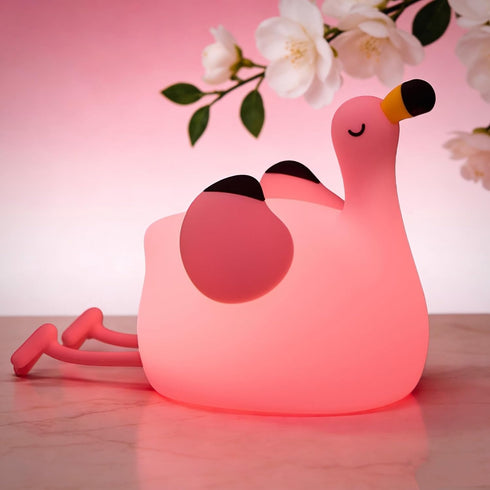 YR YRHH-PET Flamingo Cute Night Light, Squishy Lamp Flamingo Decor, Valentines Day