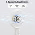 GUSGU Clip-On Stroller Fan for Baby, Mini Portable Fan with Flexible Tripod & Rechargeable Battery, Handheld Travel Fan
