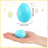 14pcs Set, 4 AUGSHY Egg Shakers Colors Plastic Maraca Eggs Sensory Percussion Toys for Early Rhythm Learning Music