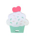 Cupcake Baby Teether, Infant Teether with Easy-to-Hold Design and Textured Back for Sore Gums