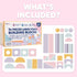 Set 34 3-5 of Jumbo Large Foam Blocks for Toddlers - Stacking Soft Blocks for Kids with Shapes & Colors Learning