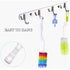 360 Rayhee Bottle Brush Cleaner-Baby Milk Bottle Cleaner Soft Silicone Bottle Brusher / Degree Rotating Long Handle