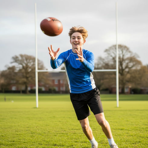 70+ Shuffle Up American Football Card Game Kids Outdoor Garden Games with Fun & Active Fitness Workout Cards, American