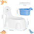 Potty Training Toddler Toilet Seat, Toilet Potties Training for Children Infant Baby Dinosaur Potty Chair with Splash