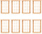 DOITOOL 8PCS Dollhouse Windows 1: 12 Scale Miniature Dollhouse Furniture Mini Window