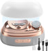 Electric Nail Trimmer: 3-in-1 Clipper, File & Polisher with Quiet 25dB Motor,