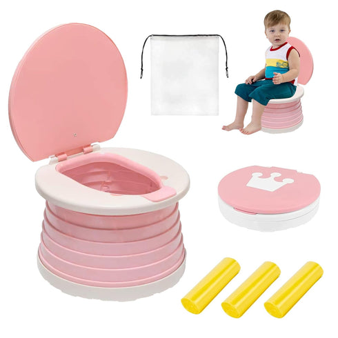 portable, foldable potty seat for toddler, Training Toilet Seat Emergency Toilet for