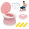 portable, foldable potty seat for toddler, Training Toilet Seat Emergency Toilet for