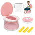 portable, foldable potty seat for toddler, Training Toilet Seat Emergency Toilet for