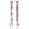 Pacifier Clip for Boys Girls Floral Daisy Macrame Baby Paci Clip Pacifier