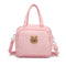 Fwkekye Small Diaper Bag Tote, Crossbody Diaper Bag Mini Purse with 8 Pockets,