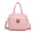 Fwkekye Small Diaper Bag Tote, Crossbody Diaper Bag Mini Purse with 8 Pockets,