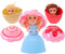 3pcs Cupcake Princess Doll Magic Toys for Baby Girls in Random Color