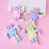 20 Pcs Funny Sensory Fidget Toys,Transformable Chain Robot Finger Toy,Stress Relief Fingertip Gyro Toys for Party