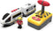 Battery Operated Wooden Train Set Accessories, Remote Control Locomotive Train Vehicles for Wood Tracks, Fits All Major