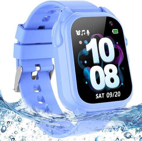 Kids Waterproof Smart Watch for Boys Girls Ages 3-12 with 26 Games, Camera, Music Player, Alarm Clock & More