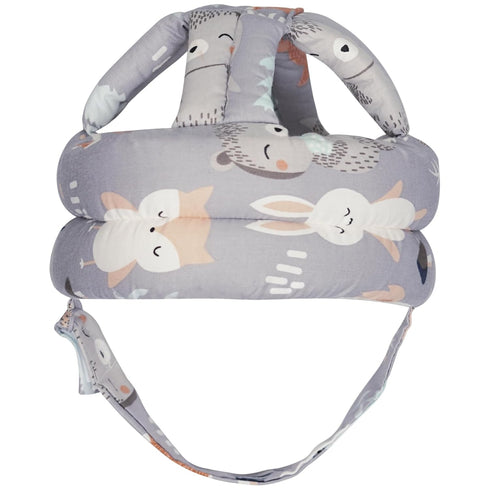 Baby Head Protector Helmet for Crawling Walking, Adjustable Protective Cap for Safety (Fox)