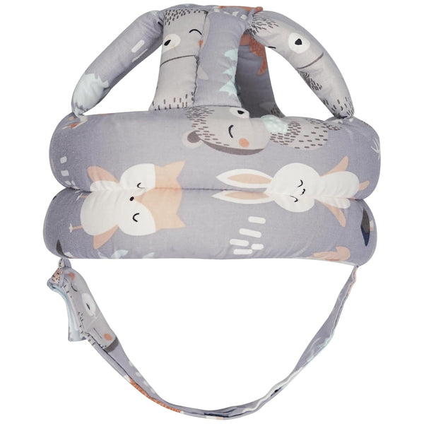 Baby Head Protector Helmet for Crawling Walking, Adjustable Protective Cap for Safety (Fox)