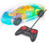 3-5 Playbees Light-Up Transparent Car with Remote Control, Toys for Autistic Kids Ages Sensory Activity for Kids