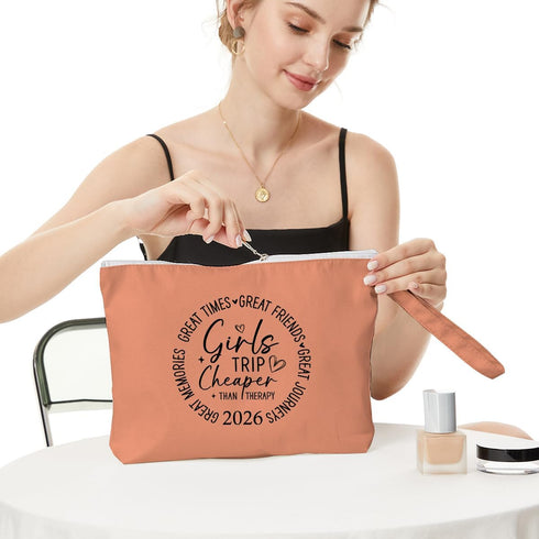 Fokongna Girls Trip Gifts Wet Bag Wet Dry Bag Beach Bags Favors for Swimsuit Toiletry Bags Travel Essentials For Women